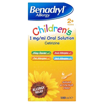 Benadryl Allergy Children’s Solution