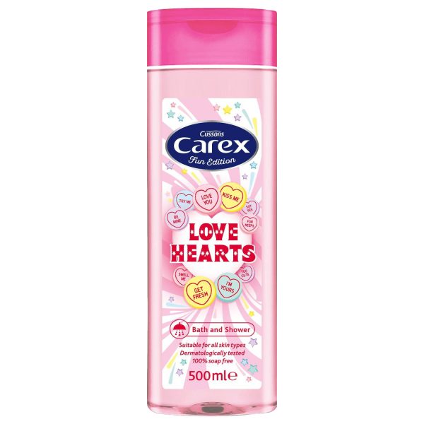 Carex Bodywash Love Hearts 500ml