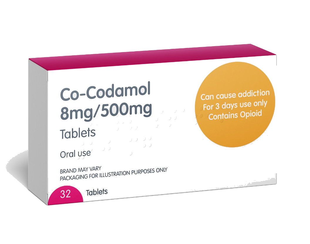 Co-Codamol 8/500mg 32 Caplets