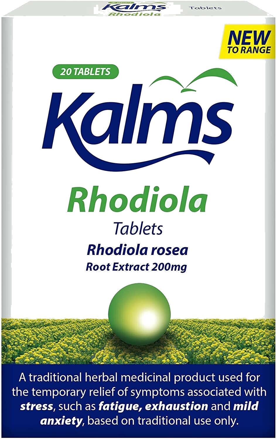 Kalms Rhodiola Rosea Tablets 200mg 20 Tablets