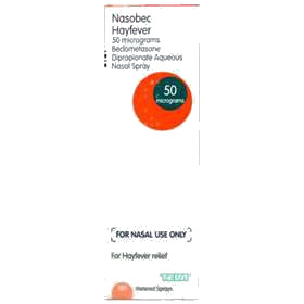 Nasobec Hayfever Nasal Spray 50mg