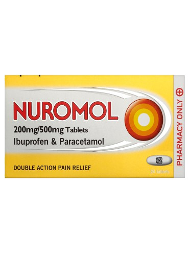 Nuromol 200mg/500mg Tablets 24 Tablets