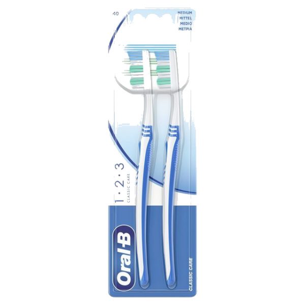 Oral-B Toothbrush Classic Care Twin Pack