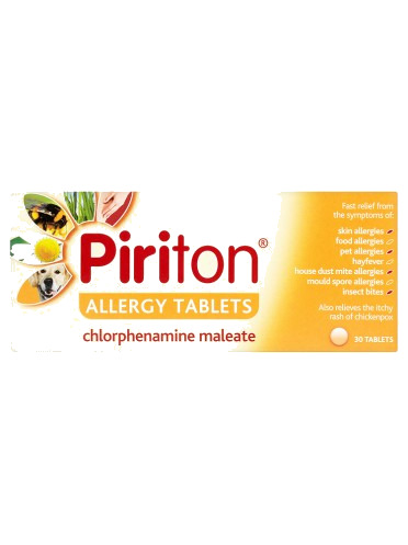 Piriton Allergy Tablets 30 Tablets