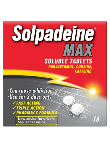 Solpadeine Max Soluble Tablets 16 Tablets