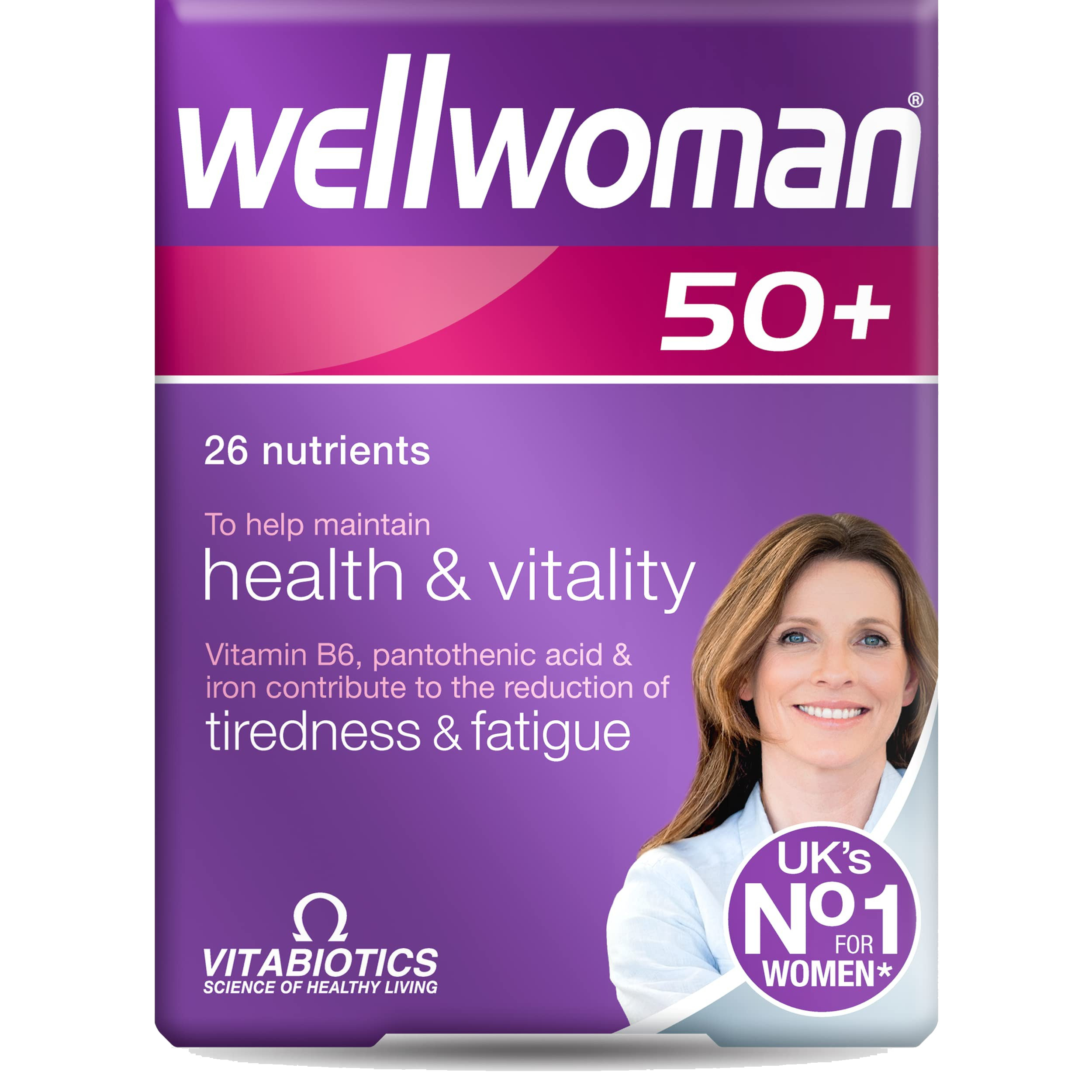 Vitabiotics Wellwoman 50+ 30 Tablets